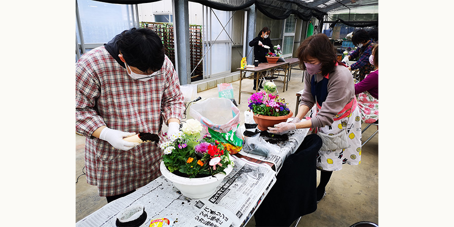 寄せ植え教室